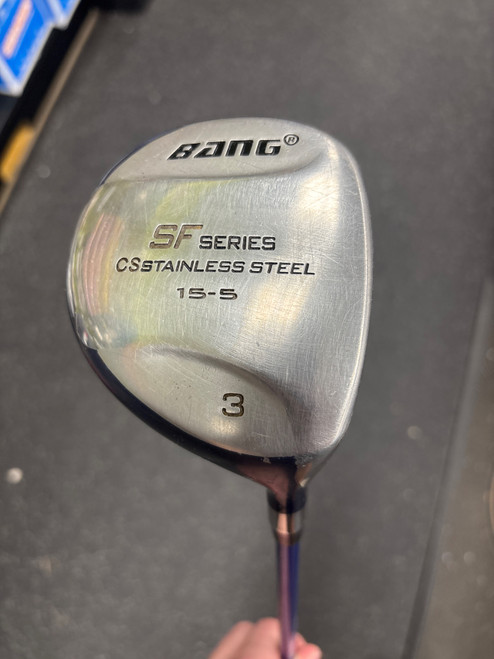 Vist Large View of Product Image Which is Used Bang Golf SF SERIES Mens Fairway Wood RH 3 Wood