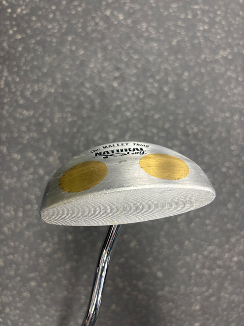 Vist Large View of Product Image Which is Used NATURAL GOLF THE MALLET THING Mens Putter RH