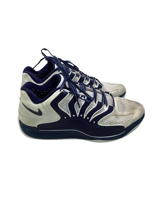 Vist Large View of Product Image Which is Used Nike KD 18 Basketball Shoes M Navy Blue Senior 9