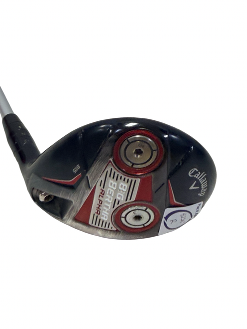 Vist Large View of Product Image Which is Used Callaway BIG BERTHA ALPHA 815 Mens 14deg Fairway Wood RH 3 Wood 42.25" w/ Matrix The HD Design Radix S IV R-Flex Shaft