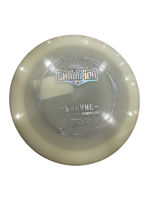 Vist Large View of Product Image Which is Used Innova SHYRKE Disc Golf Driver Clear 170g