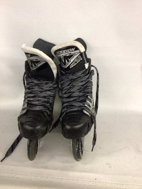 Vist Large View of Product Image Which is Used Mission INHALER NL56 Senior Rec Fitness Skates Black Senior 8