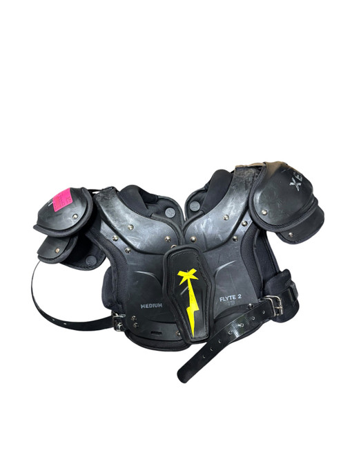 Vist Large View of Product Image Which is Used Xenith FLYTE 2 TD FB Shoulder Pads Black MD