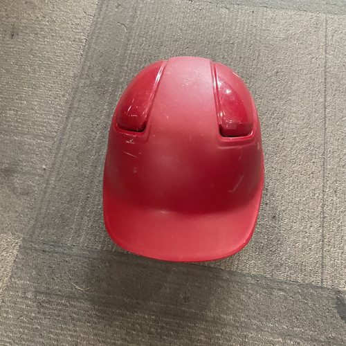 Vist Large View of Product Image Which is Used Easton HELMET Batting Helmet No Mask Red MD