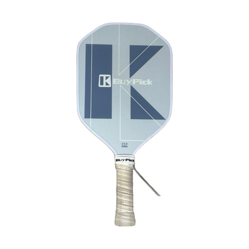 Vist Large View of Product Image Which is Used BUYPICK PICKLEBALL PADDLE Pickleball Racquet White