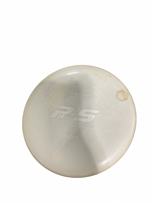 Vist Large View of Product Image Which is Used Prodigy PA-5 PUTTER Disc Golf Putter White