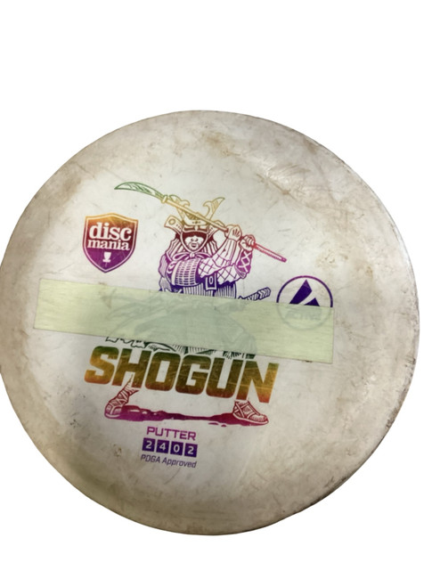 Vist Large View of Product Image Which is Used Discmania SHOGUN Disc Golf Putter White
