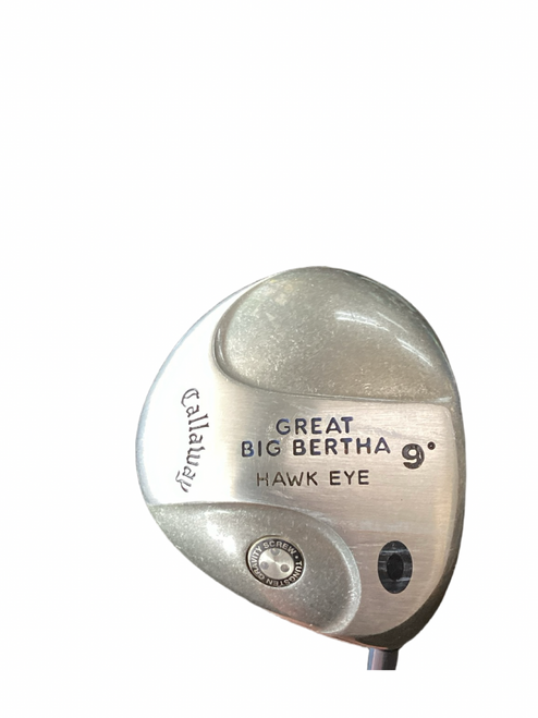 Vist Large View of Product Image Which is Used Callaway GREAT BIG BERTHA HAWK EYE Mens Driver RH 9.0 Degree