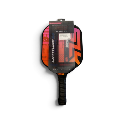 Vist Large View of Product Image Which is Used Selkirk LATITUDE 2.0 Pickleball Racquet Black