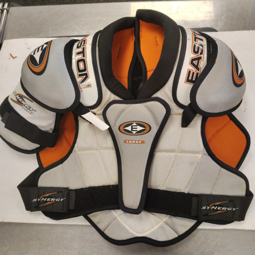Vist Large View of Product Image Which is Used Easton SYNERGY Senior Shoulder Pads LG