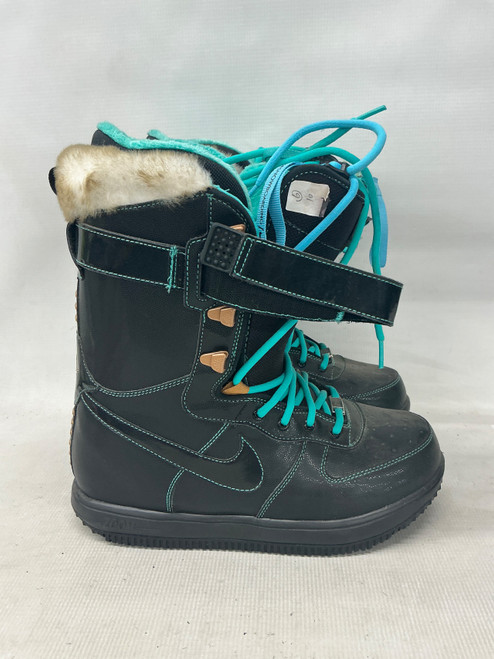 Vist Large View of Product Image Which is Used Nike ZOOM FORCE 1 Womens Snowboard Boots Black Senior 10