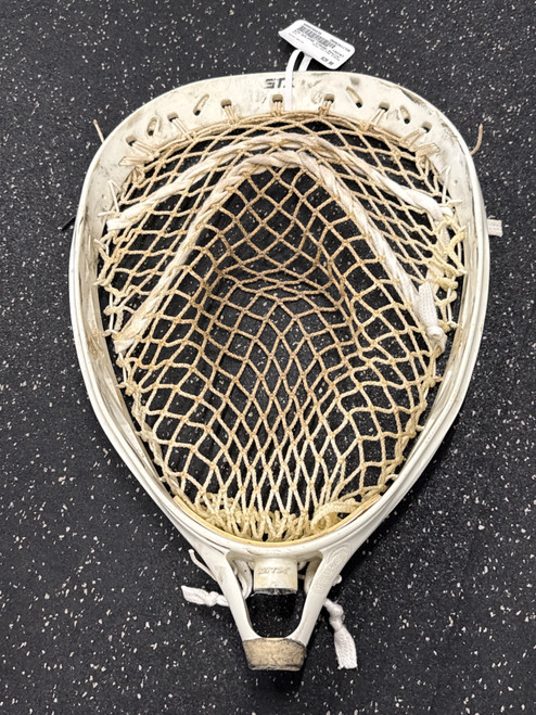 Vist Large View of Product Image Which is Used STX ECLIPSE STRUNG Mens Goalie Head White
