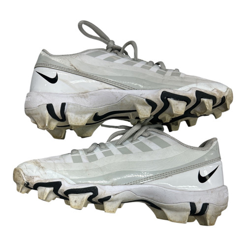 Vist Large View of Product Image Which is Used Nike VAPOR BB/SB Cleats White Junior 03.5