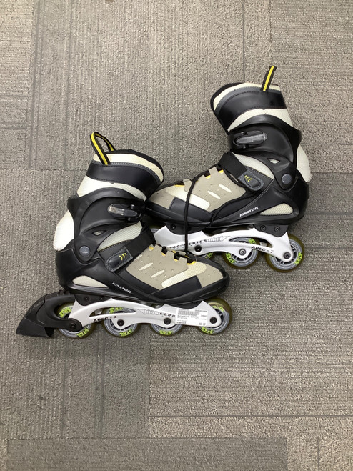 Vist Large View of Product Image Which is Used Rollerblade IGNITOR Senior Roller Quad Skates Black Senior 9