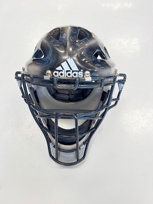 Vist Large View of Product Image Which is Used Adidas CATCHER MASK Catchers Helmet w/Mask Black One Size