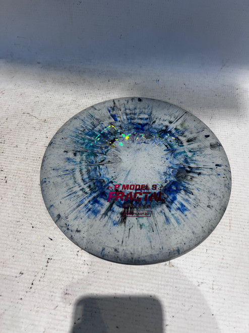 Vist Large View of Product Image Which is Used Prodigy FRACTAL Disc Golf Putter Royal Blue