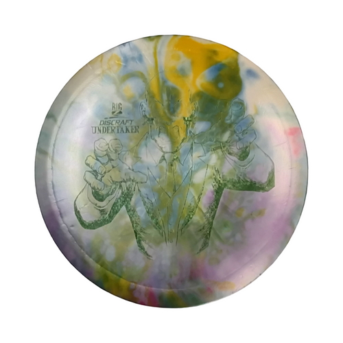 Vist Large View of Product Image Which is Used Discraft BIG Z UNDERTAKER Disc Golf Driver Green 174g