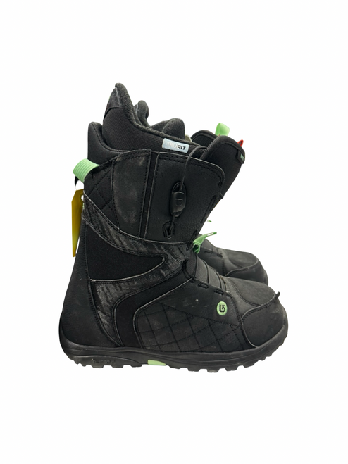 Vist Large View of Product Image Which is Used Burton MINT Womens Snowboard Boots Black Senior 9