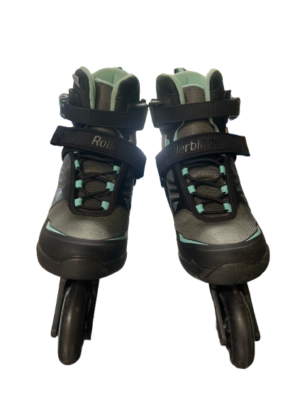 Vist Large View of Product Image Which is Used Rollerblade ROLLERBLADE ZETRABLADE WNS 9 Senior Rec Fitness Skates Black Senior 9