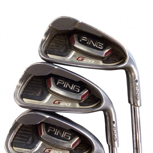 Vist Large View of Product Image Which is Used Ping G20 BLACK DOT Mens Iron Set RH 5I-PW