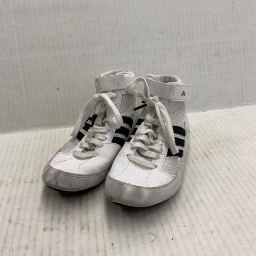 Vist Large View of Product Image Which is Used Adidas Wrestling Shoes White Junior 02