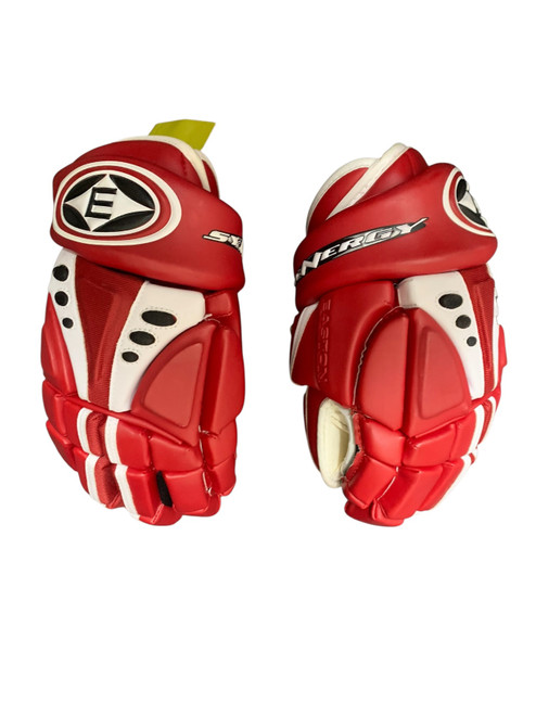 Vist Large View of Product Image Which is Used Easton SYNERGY 700 Senior Gloves Red 13"