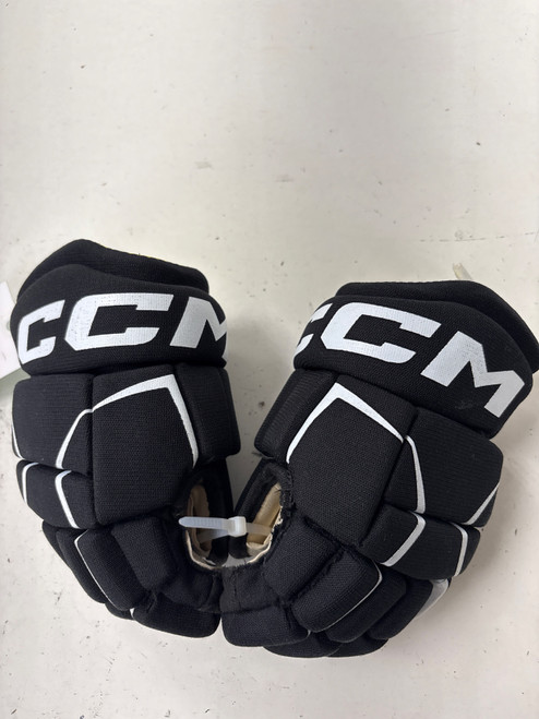 Vist Large View of Product Image Which is Used CCM TACKS RISING STAR Youth Gloves Black 9"