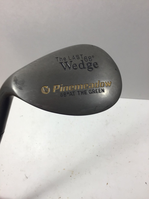 Vist Large View of Product Image Which is Used Pinemeadow THE LAST WEDGE Golf Wedge Mens LH Unknown Degree
