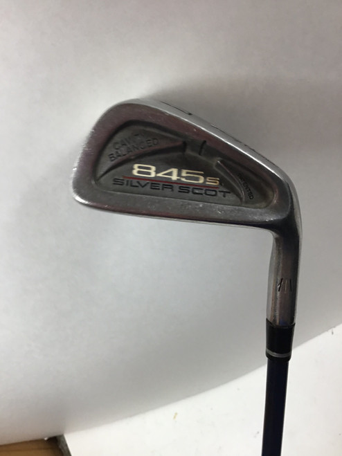 Vist Large View of Product Image Which is Used Tommy Armour 845S SILVER SCOT Mens Individual Iron RH 7 Iron