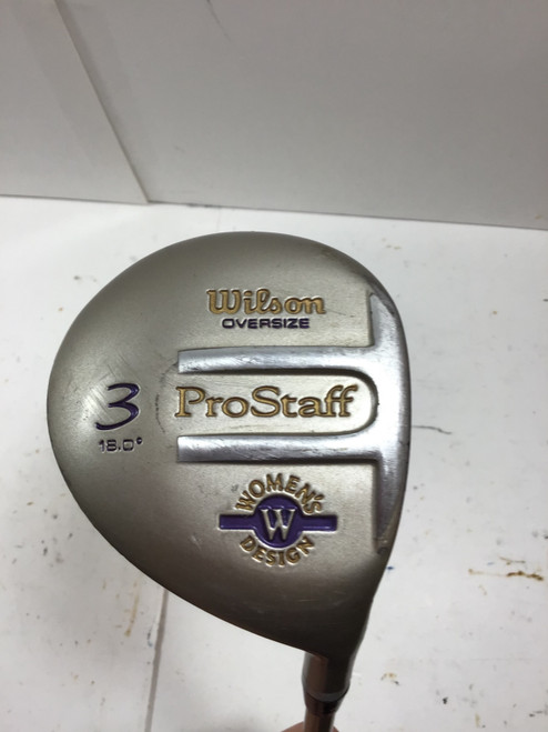 Vist Large View of Product Image Which is Used Wilson PRO STAFF Womens Fairway Wood RH 3 Wood