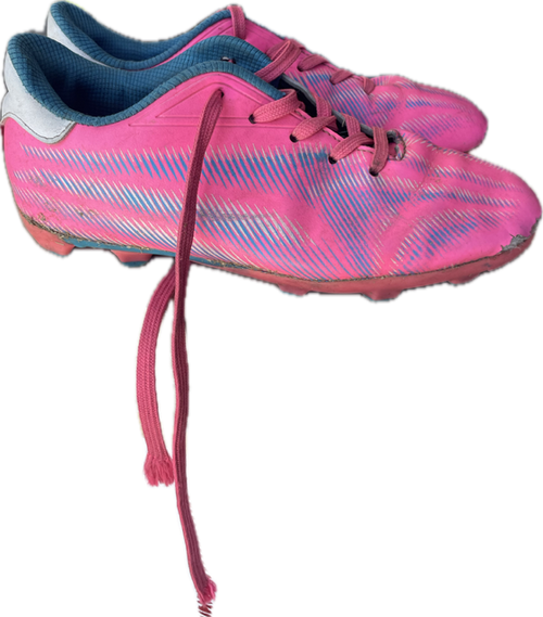 Vist Large View of Product Image Which is Used Soccer Cleats Pink Junior 01
