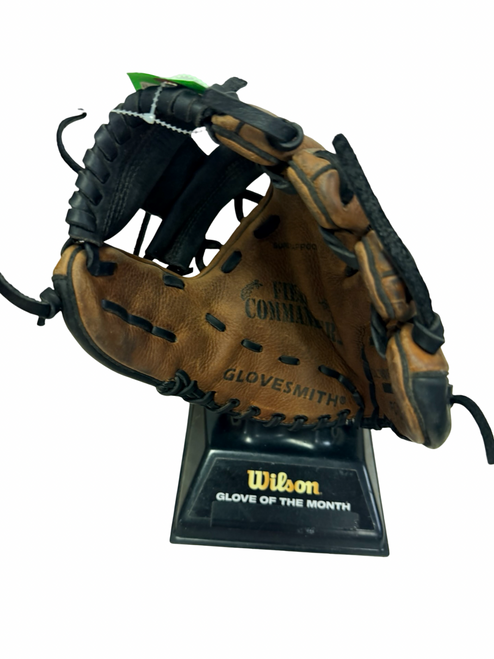 Vist Large View of Product Image Which is Used GLOVESMITH FC1125 Leather Baseball Glove RH Throw Brown 11 1/4"