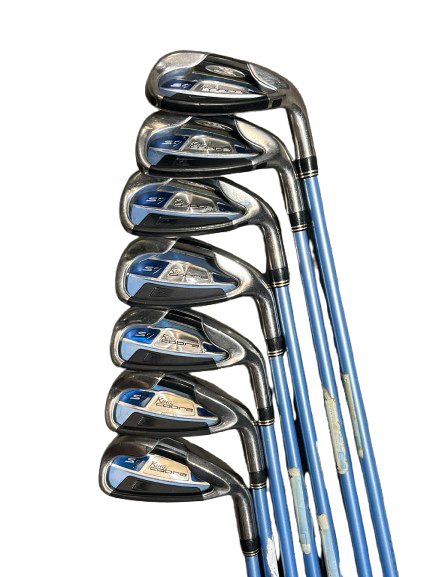 Vist Large View of Product Image Which is Used Cobra KING COBRA S9 WMNS RH 5-SW Womens Iron Set RH 5I-SW