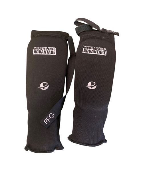 Vist Large View of Product Image Which is Used Martial Arts Shin Pads Black MD