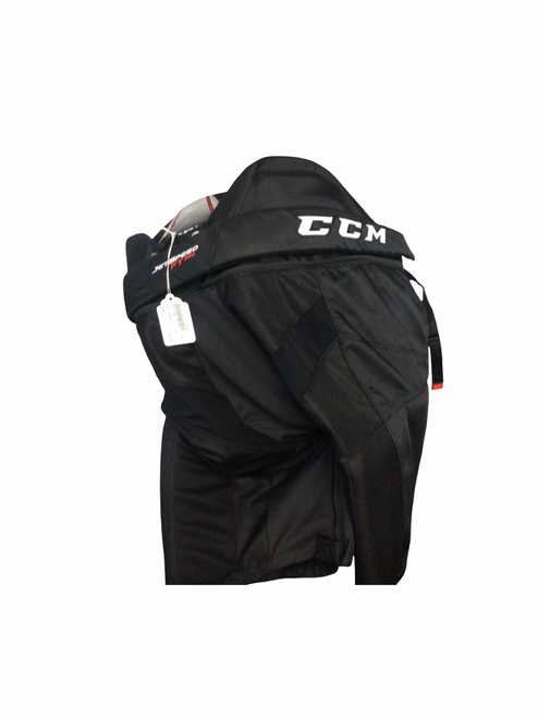 Vist Large View of Product Image Which is Used CCM FT390 Senior Pant Black LG