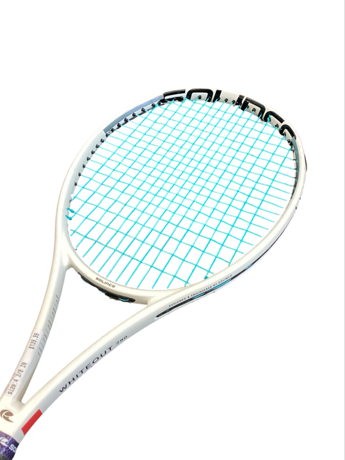 Vist Large View of Product Image Which is Used SOLINCO WHITEOUT 290 Adult Tennis Racquet White 4 3/8"