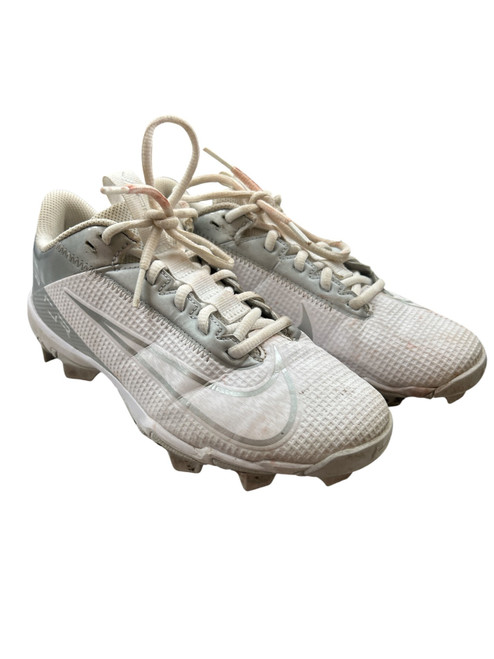 Vist Large View of Product Image Which is Used Nike VAPOR BB CLEATS 5 BB/SB Cleats White Senior 5