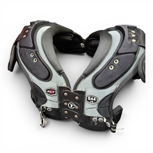 Vist Large View of Product Image Which is Used TAG ALT II 844 FB Shoulder Pads Black LG