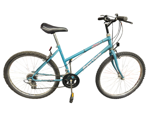 Vist Large View of Product Image Which is Used Supercycle ASCENT Mountain Bike Womens Royal Blue 43-47cm - 17-18" - MD Frame