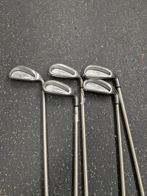 Vist Large View of Product Image Which is Used Callaway STEELHEAD X-14 IRON SET Womens Iron Set RH 5I-9I