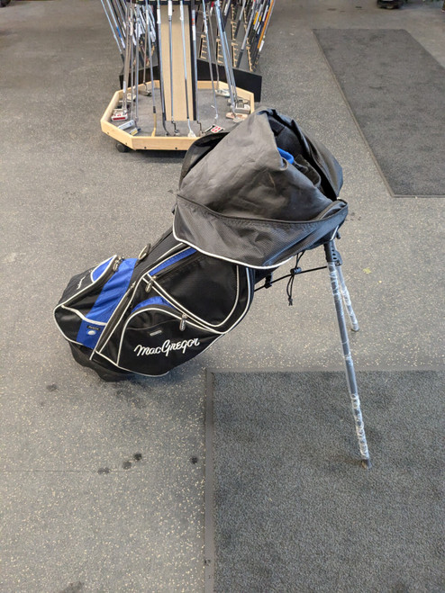 Vist Large View of Product Image Which is Used MacGregor GOLF BAG Mens Stand Bag Royal Blue