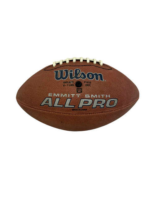 Vist Large View of Product Image Which is Used Wilson Emmit Smith All Pro Junior Football