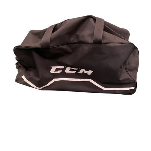 Vist Large View of Product Image Which is Used CCM Youth Hockey Wheeled Bag Black