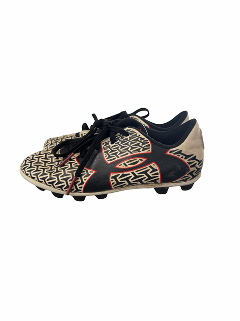Vist Large View of Product Image Which is Used Under Armour Soccer Cleats Black Youth 13.0
