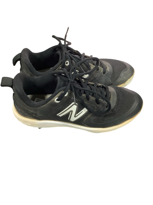 Vist Large View of Product Image Which is Used New Balance METAL CLEATS BB/SB Cleats Black Senior 5.5