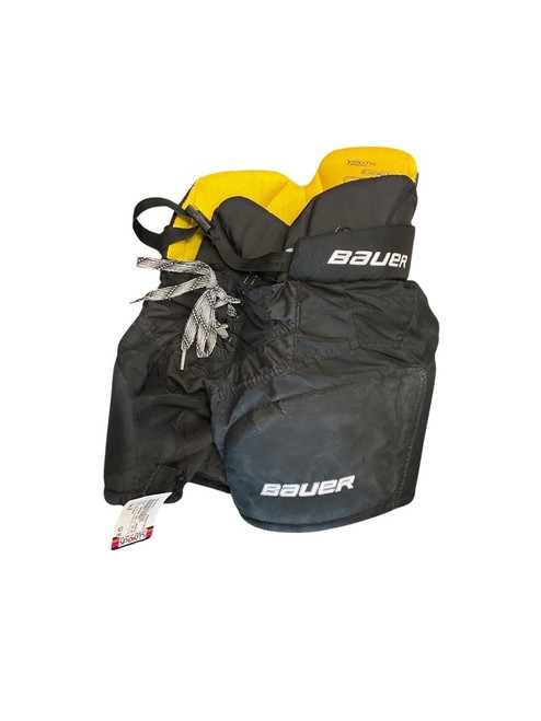 Vist Large View of Product Image Which is Used Bauer SUPREME MX3 YT SM HP Youth Pant Black SM