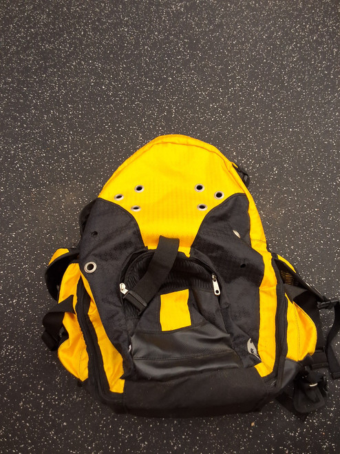 Vist Large View of Product Image Which is Used Warrior Player Backpack Yellow