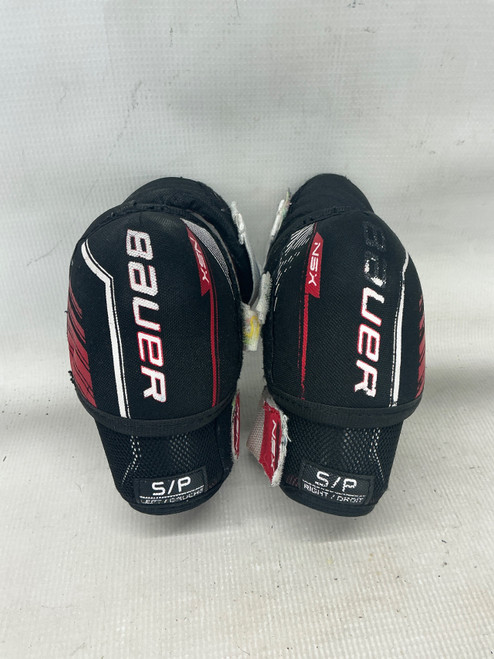 Vist Large View of Product Image Which is Used Bauer NSX Junior Elbow Pads SM