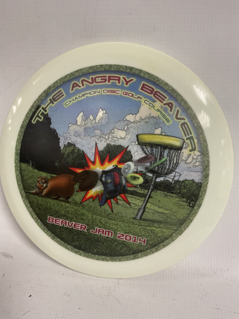 Vist Large View of Product Image Which is Used Innova MYSTERY DRIVER Disc Golf Driver White