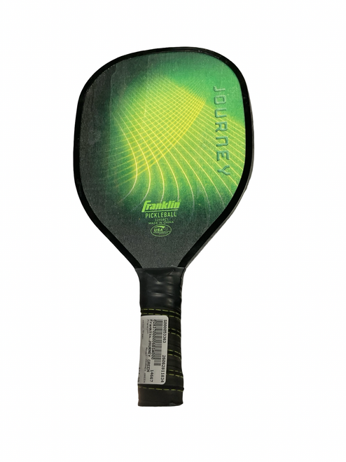 Vist Large View of Product Image Which is Used Franklin JOURNEY GREEN Pickleball Racquet Green